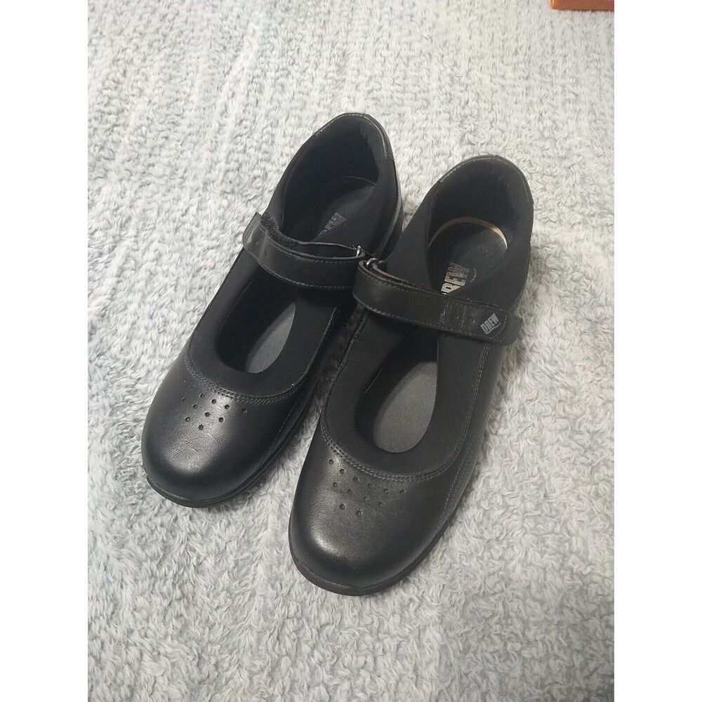 Drew Mary Jane Clogs Size 10.5 Black